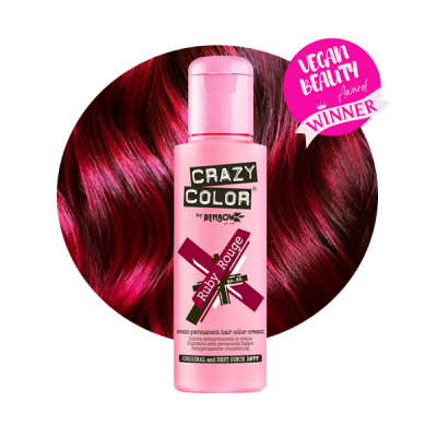 Crazy Color crema colorante semipermanente n. 66 Ruby Rouge - 100 ml