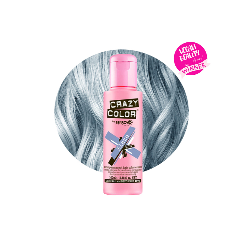 Crazy Color crema colorante semipermanente n. 74 Slate - 100 ml