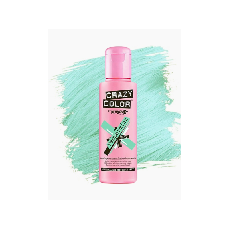 Crazy Color crema colorante semipermanente n.71 menta piperita - 100 ml