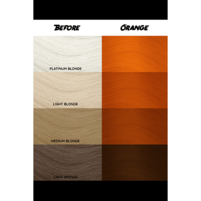 Crazy color crema colorante semipermanente n. 60 Orange - 100 ml