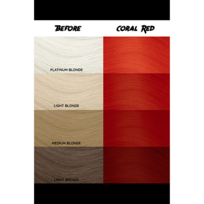 Crazy Color crema colorante semipermanente n. 57 coral red - 100 ml