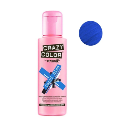 Crazy Color crema colorante semipermanente Capri Blue - 100 ml