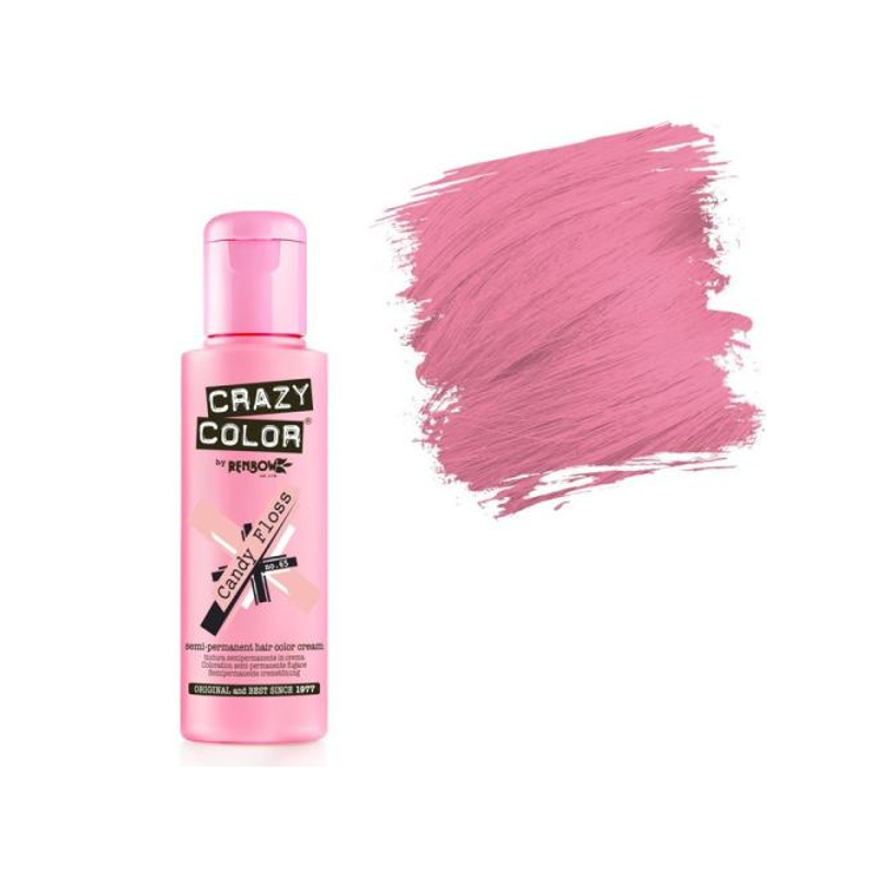 Crazy Color crema colorante semipermanente n. 65 candy floss - 100 ml