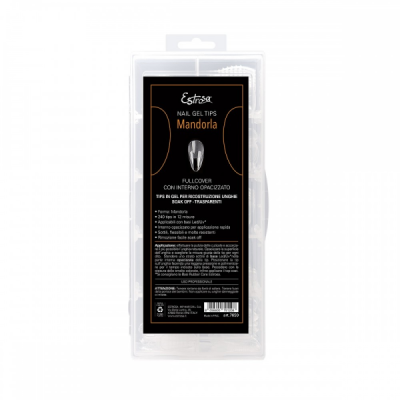 Estrosa Nail Gel tips 12 misure forma mandorla - 240 pezzi