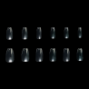 Estrosa nail gel tips forma ballerina corta 12 misure - 240 pezzi