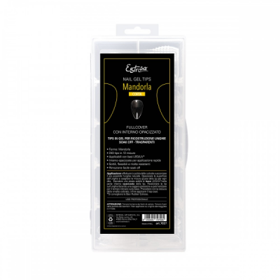 Estrosa nail gel tips mandorla corta 12 misure - 240 pezzi