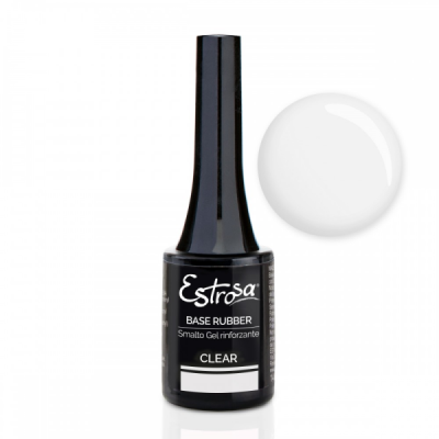 Estrosa base rubber gel rinforzante - clear/ trasparente
