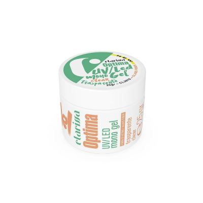 Clarissa Optima mono gel uv/led trasparente fibra di vetro - 25 gr