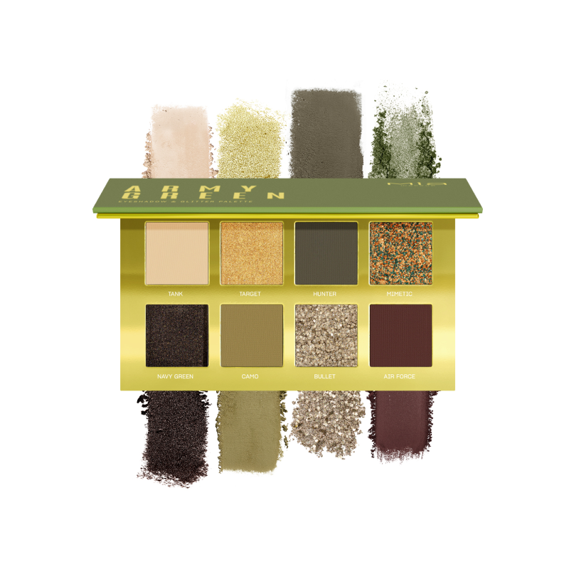 Mia make up palette occhi 8 tonalità - 03 army green
