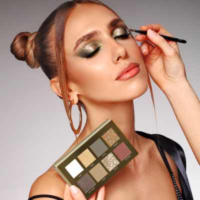 Mia make up palette occhi 8 tonalità - 03 army green