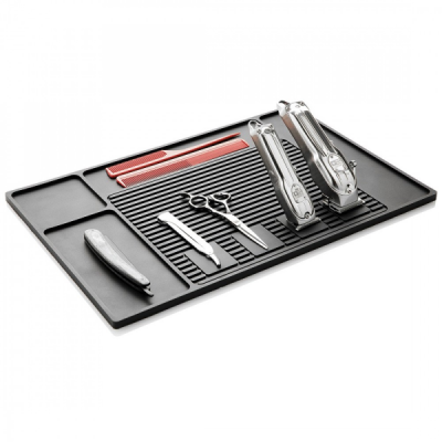 Xanitalia Tappetino Barber Top in Silicone Magnetico per Forbici e Rasoi 40x50 cm