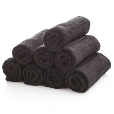 Xanitalia Asciugamano Professionale Antimacchia Nero 401.438