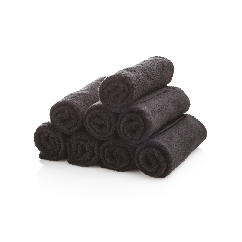 Xanitalia Asciugamano Professionale Antimacchia Nero 401.438