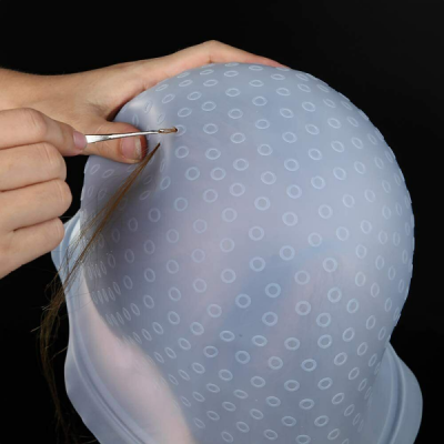 HAIRCARE CUFFIA MECHES IN SILICONE TRASPERENTE 370.261