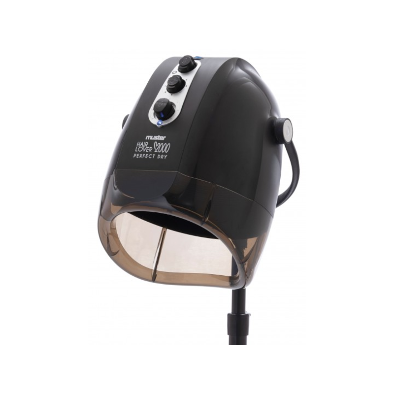 Muster casco Hair Lover 2000 con stativo e generatore di ioni a 2 velocità