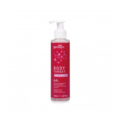 Benexere Body target peeling 64c 150ml Keratolytic lotion with aHA fruit acids