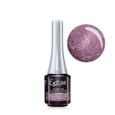 Estrosa smalto gel semipermanente - Shiny brown 7 ml