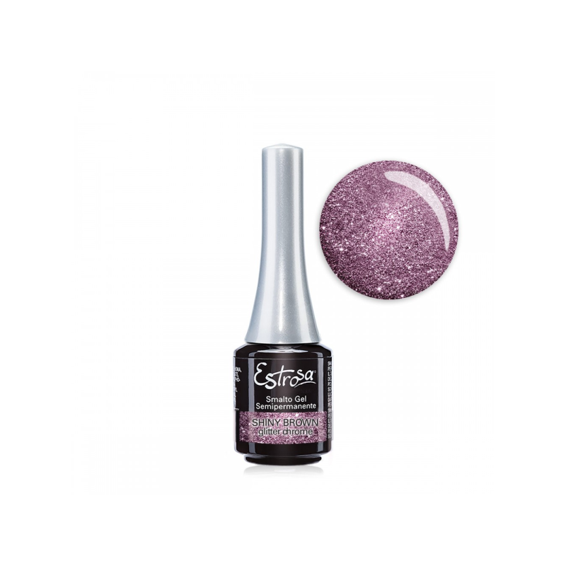 Estrosa smalto gel semipermanente - Shiny brown 7 ml