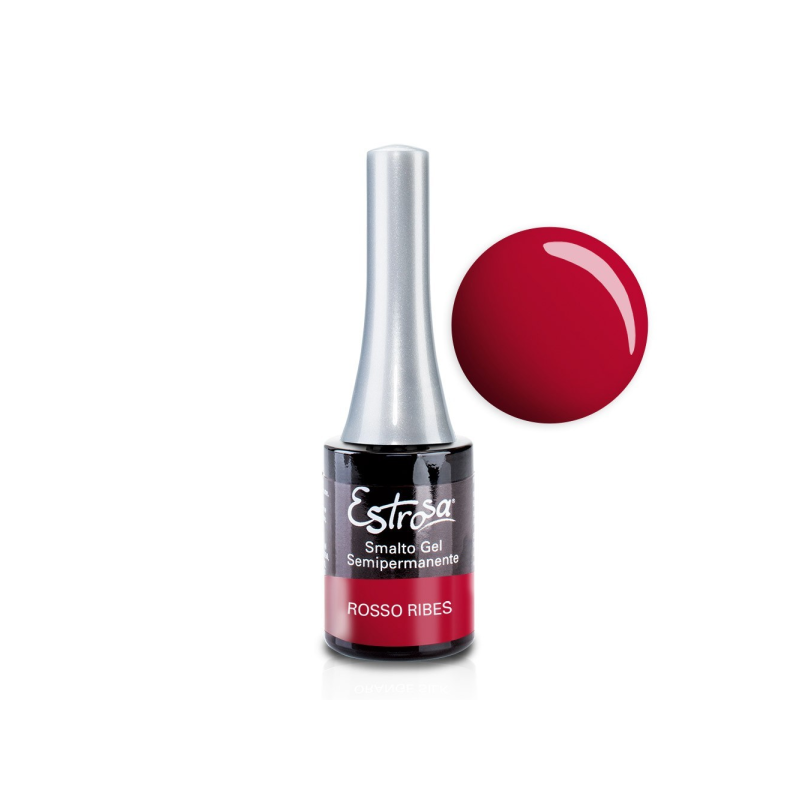 Estrosa Smalto gel semipermanente - Rosso Ribes 7 ml