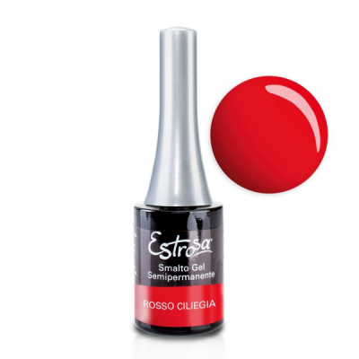 Estrosa smalto gel semipermanente - rosso ciliegia 7 ml