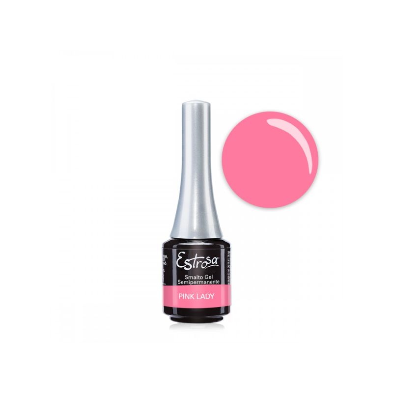 Estrosa smalto gel semipermanente - Pink lady light fluo 7 ml