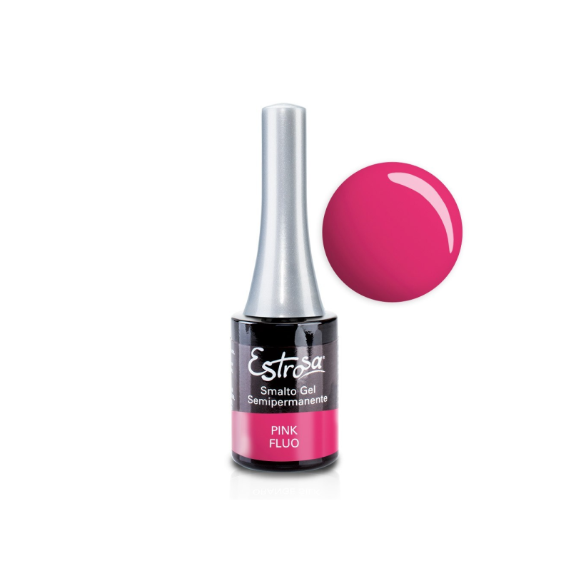 Estrosa smalto gel semipermanente - Pink fluo 7 ml