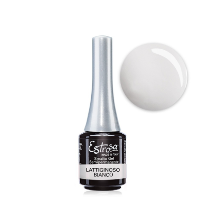 Estrosa smalto gel semipermanente - Bianco Lattiginoso 7 ml
