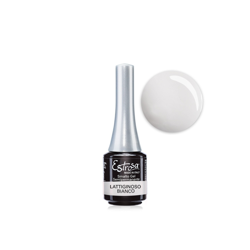Estrosa smalto gel semipermanente - Bianco Lattiginoso 7 ml