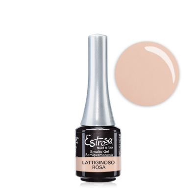 Estrosa smalto gel semipermanente - rosa lattiginoso 7 ml