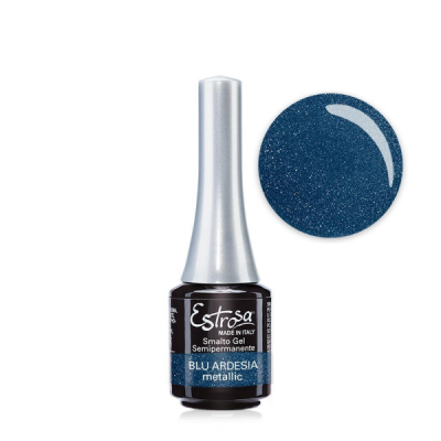 Estrosa Smalto Semipermanente - Blu Ardesia Metallic 7 ml