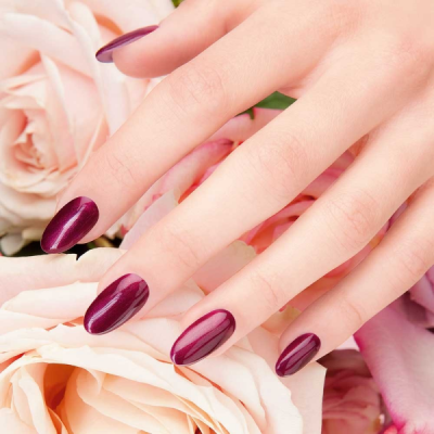 Estrosa smalto gel semipermanente - Bordeaux metallic 7 ml