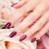 Estrosa smalto gel semipermanente - Bordeaux metallic 7 ml