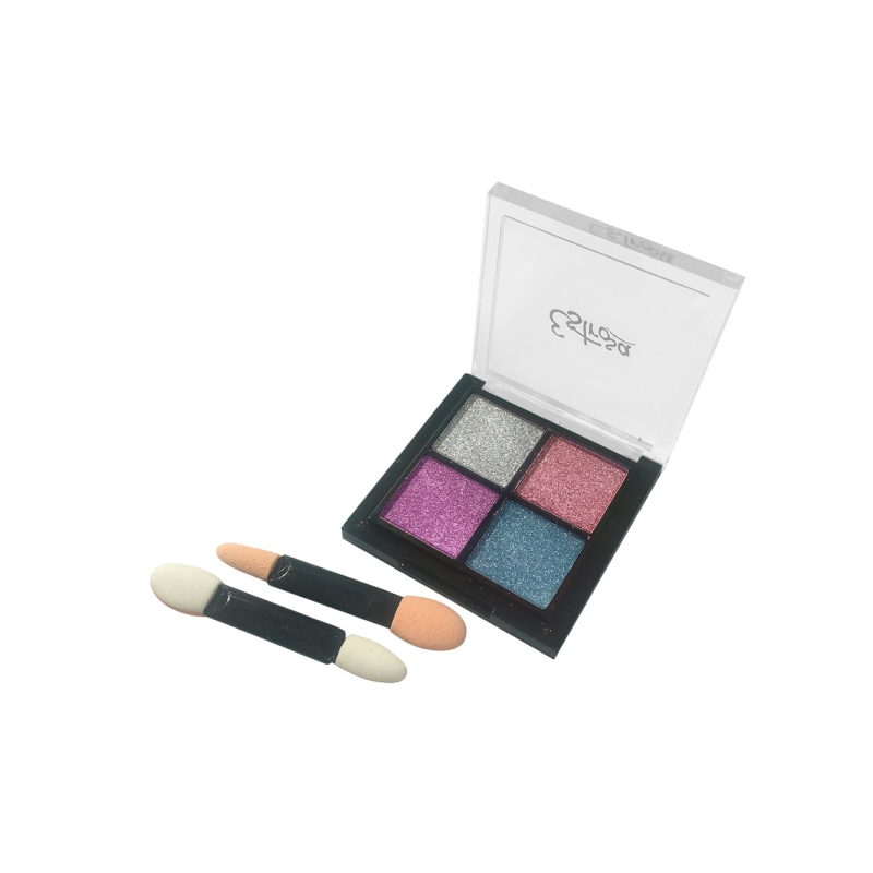 Estrosa Palette 4 ombretti compatti effetto specchio