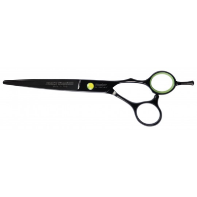 Muster Forbice taglio rasoio n. 6,5 cod.15647 BLACK TITANIUM