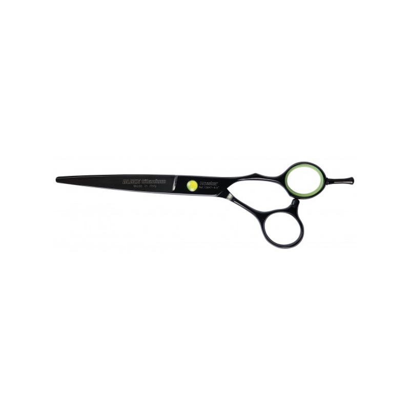 Muster Forbice taglio rasoio n. 6,5 cod.15647 BLACK TITANIUM