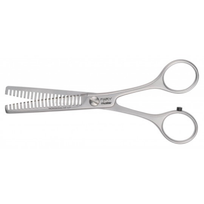Muster Fairy forbice professionale satinata Sfoltire 5,5 a 42 denti con silenziatore