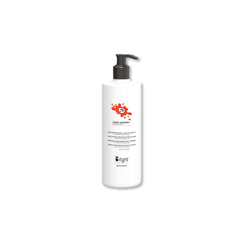 Melcap Bright Maschera Deep Energy Keratin per Capelli Secchi e Trattati 250ml