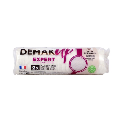 Demak Up dischetti struccanti piccoli in cotone - 70 pezzi