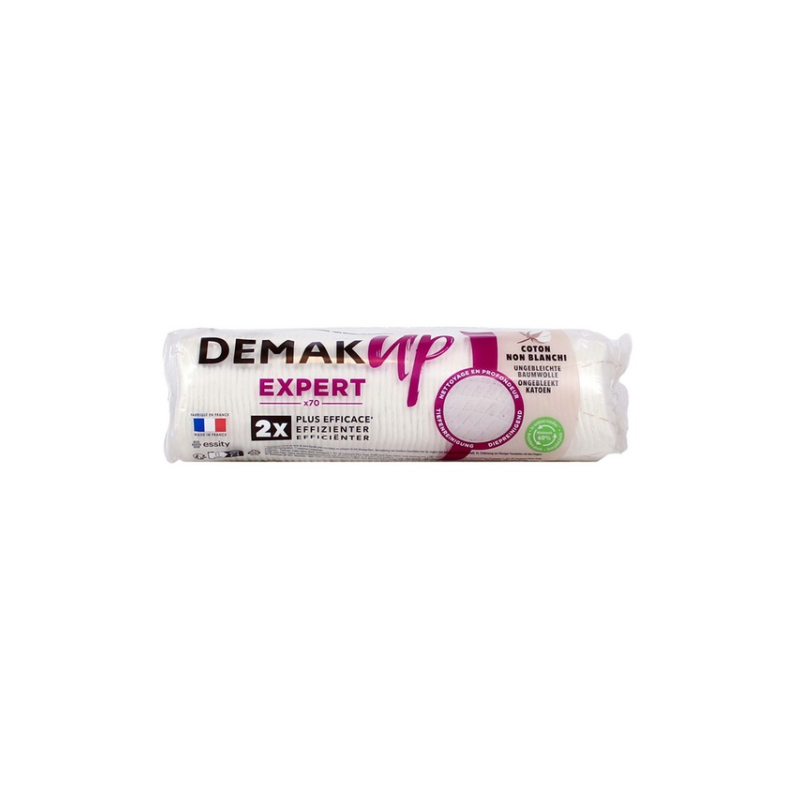 Demak Up dischetti struccanti piccoli in cotone - 70 pezzi