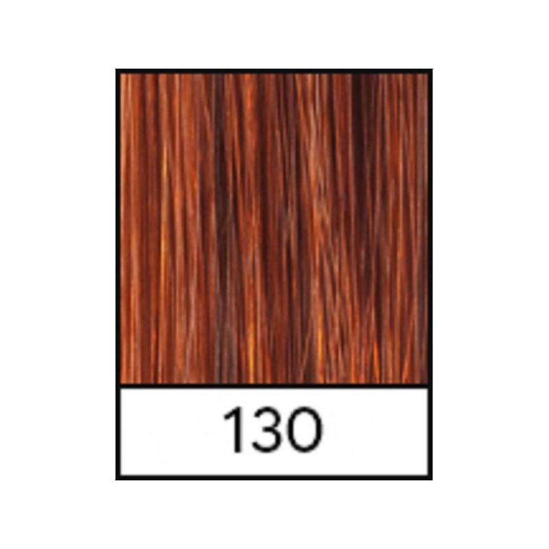SoHair Easy 20 extension capelli naturali con clips 555-60 cm - colore 130 biondo chiaro rosso rame