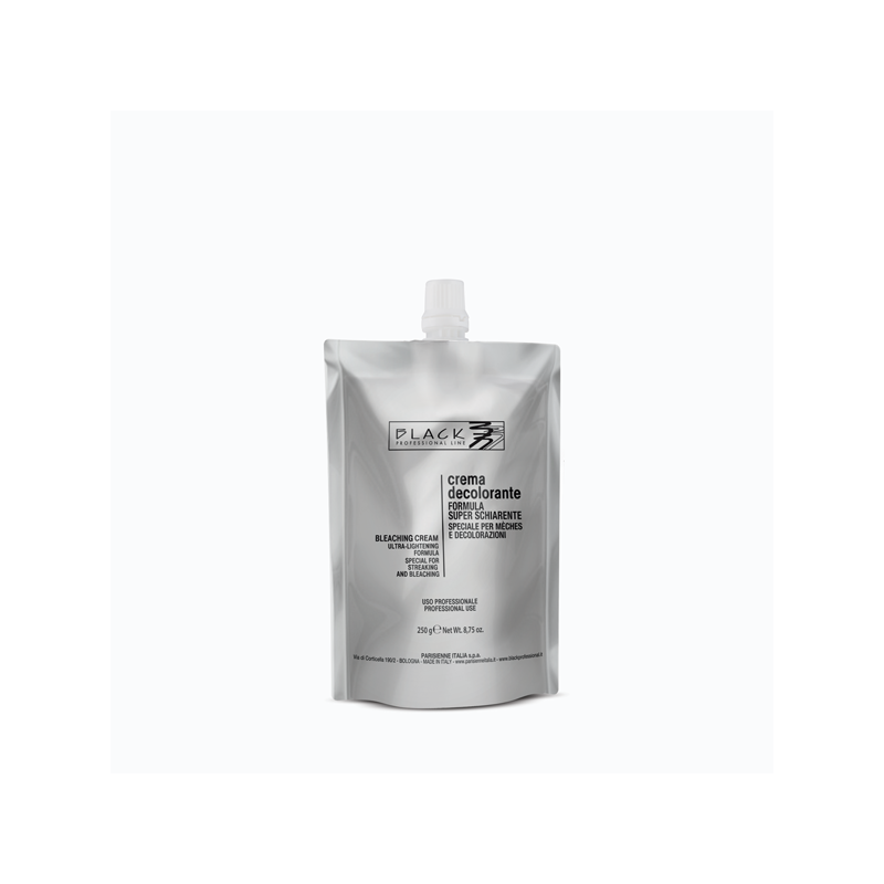 Black Professional Line - Crema Decolorante. Formula super schiarente.