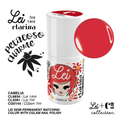 Clarissa Lei Camelia Smalto Semipermanente CL 6834 - 14 ml (Petaloso Charm Spring 2024)