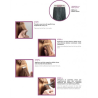 Socap SoHair Extension Adesive 50-55 Cm 6 pezzi - Colore 33 Castano Mogano Chiaro