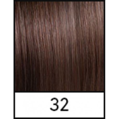 Socap Extension Adesive capelli naturali 50-55 cm 6 pezzi - coloro 32 Castano Mogano
