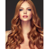 Socap Extension Adesive capelli naturali 50-55 cm 6 pezzi - coloro 32 Castano Mogano