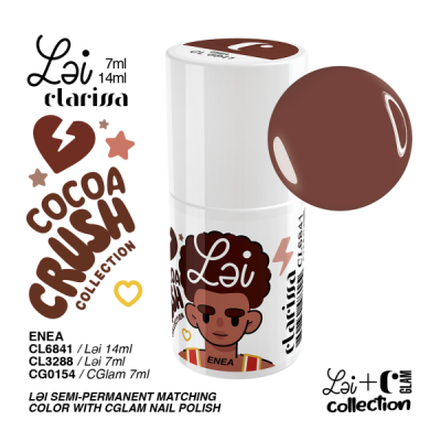 Clarissa Lei smalto semipermanente Cocoa Crush 2024 - Enea 7 ml