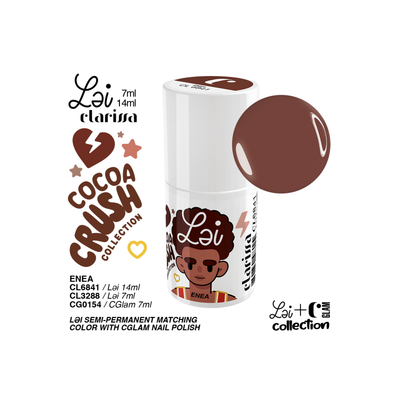 Clarissa Lei smalto semipermanente Cocoa Crush 2024 - Enea 7 ml