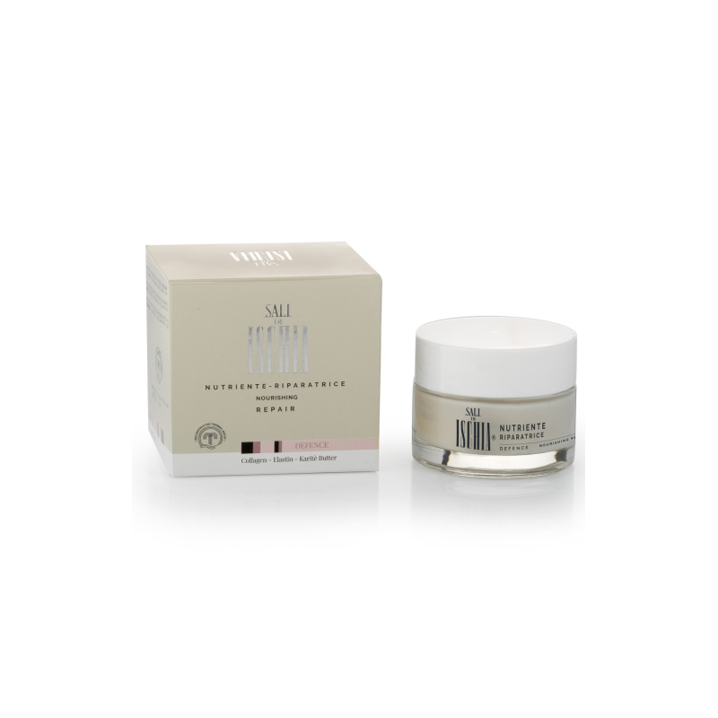 Ischia Defence Crema Viso Nutriente Riparatrice per Pelli Sensibili 50ml Cod. Art. IT0489