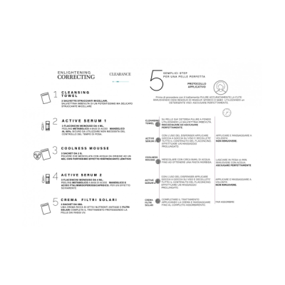 Ischia Clearance trattamento viso - Antimacchia
COD. IT0481