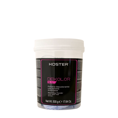 Koster decolorante blu con azione Antirosso - 500 gr
